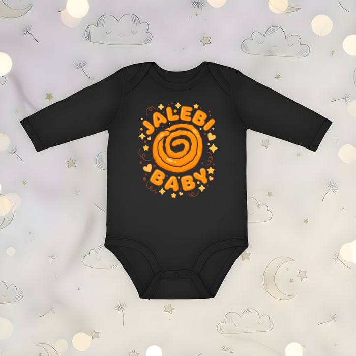 Jalebi Baby Festive Long Sleeve Onesie