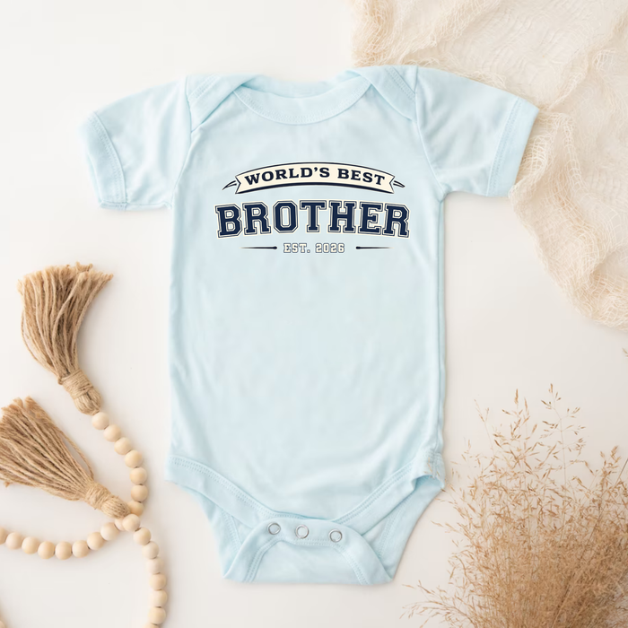 World's Best [Relative] Est. [Year] Personalized Onesie