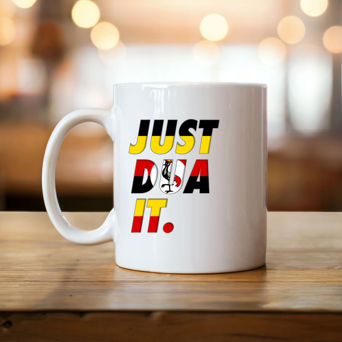 Just Dua It Uganda Flag Mug (Double-Sided Print)
