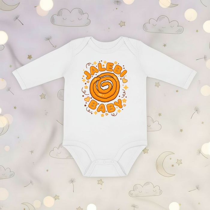 Jalebi Baby Festive Long Sleeve Onesie