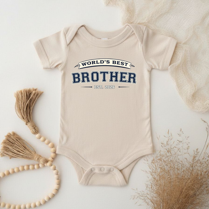 World's Best [Relative] Est. [Year] Personalized Onesie