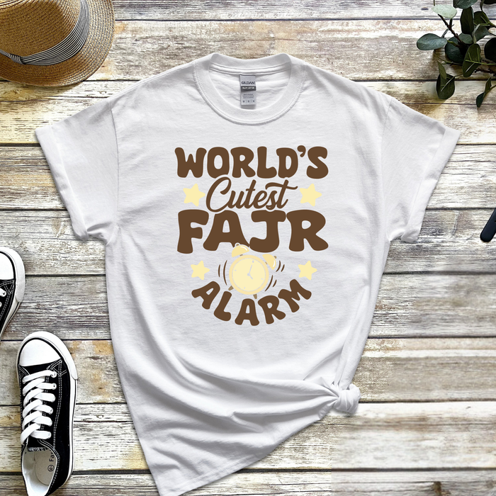World's Cutest Fajr Alarm T-Shirt