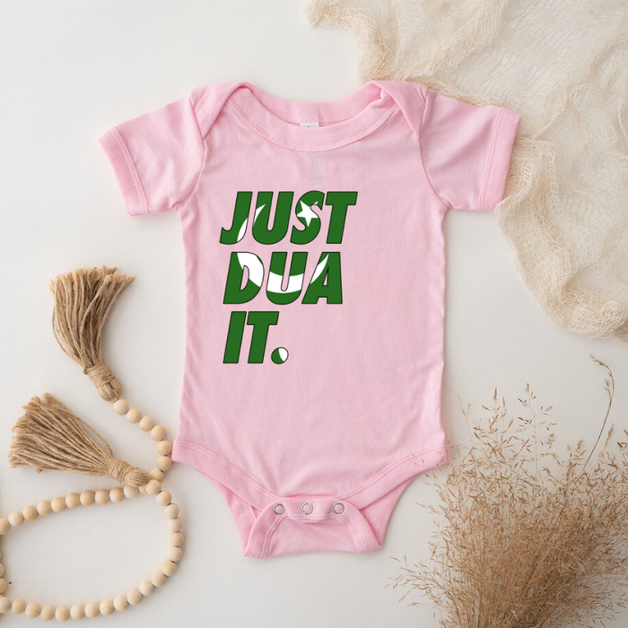 Just Dua It Pakistan Flag Onesie