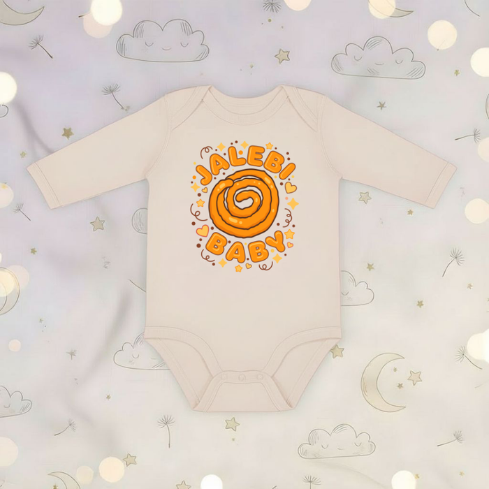 Jalebi Baby Festive Long Sleeve Onesie