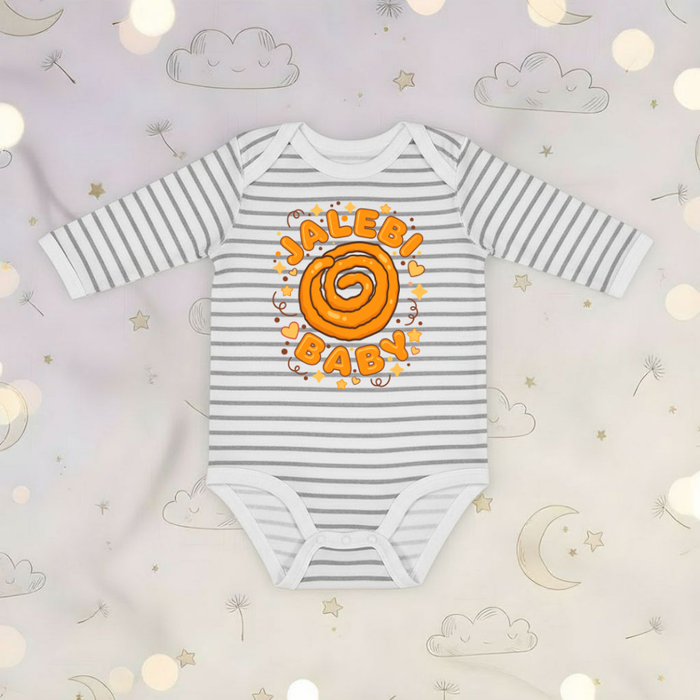 Jalebi Baby Festive Long Sleeve Onesie