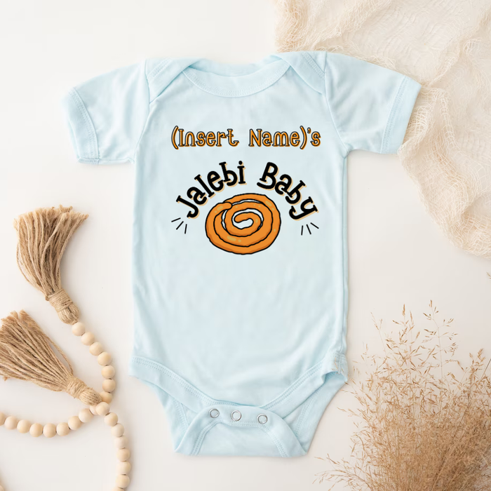 Personalized Jalebi Baby Onesie