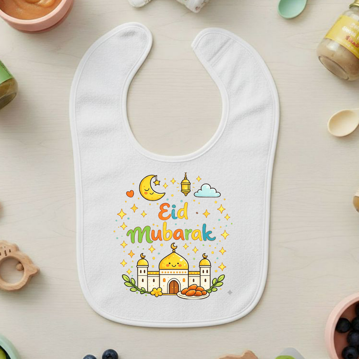 Eid Mubarak Terry Bib