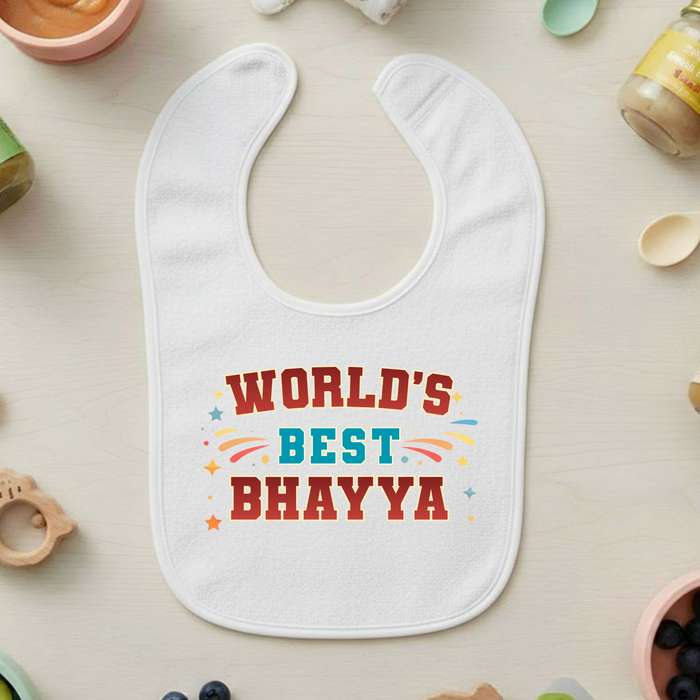 World's Best [Relative] Personalized Terry Bib