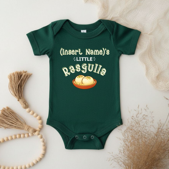 Personalized Little Rasgulla Onesie