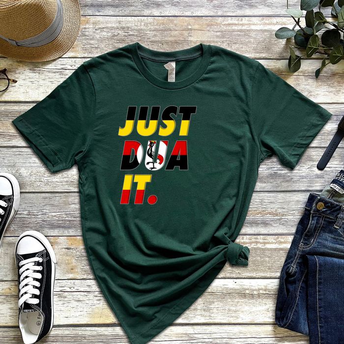 Just Dua It Uganda Flag T-Shirt