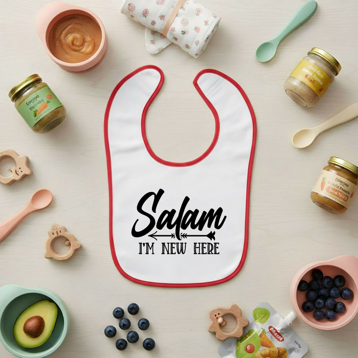 Salam I'm New Here Terry Bib