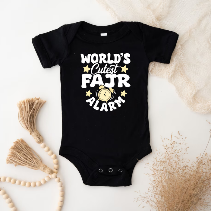 World's Cutest Fajr Alarm Onesie