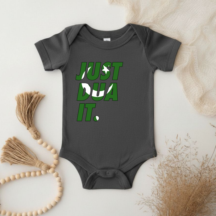 Just Dua It Pakistan Flag Onesie