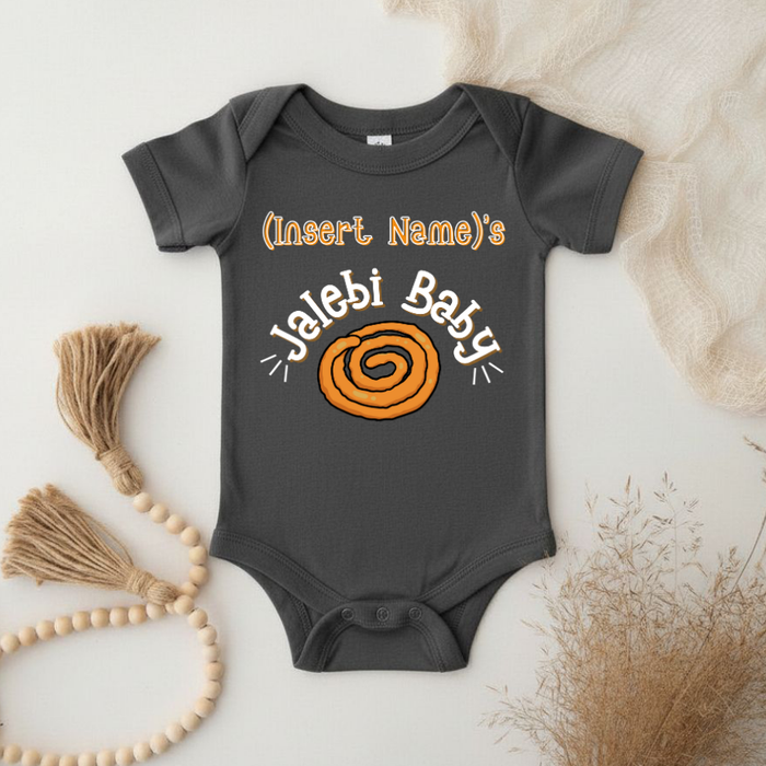 Personalized Jalebi Baby Onesie