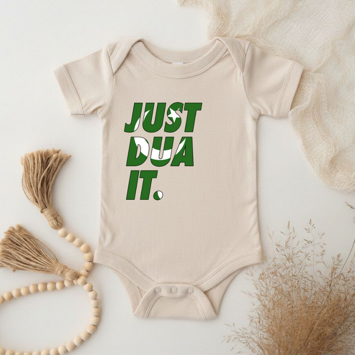 Just Dua It Pakistan Flag Onesie