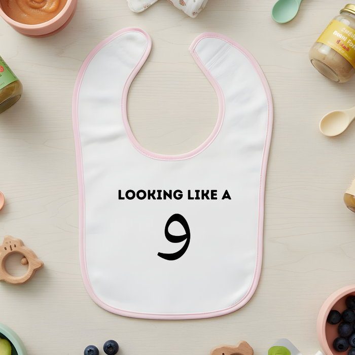 Looking Like a و ("Wow") Terry Bib