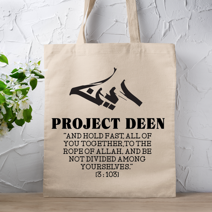 Project Deen Tote Bag