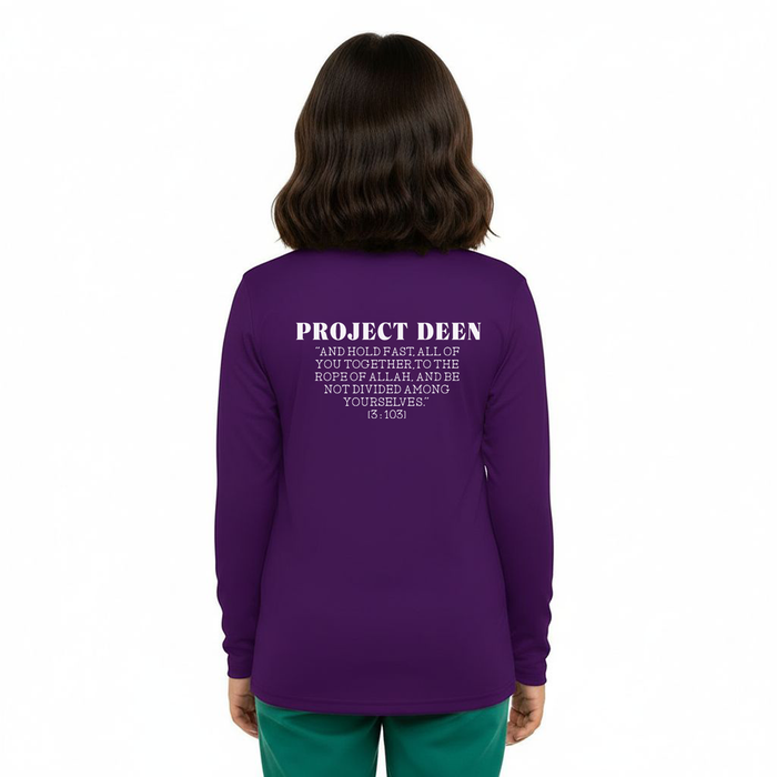 Project Deen Girls Athletic Long Sleeve Tee