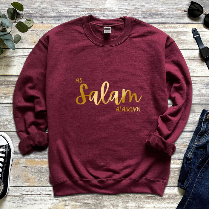 GOLD Assalam Alaikum Sweatshirt