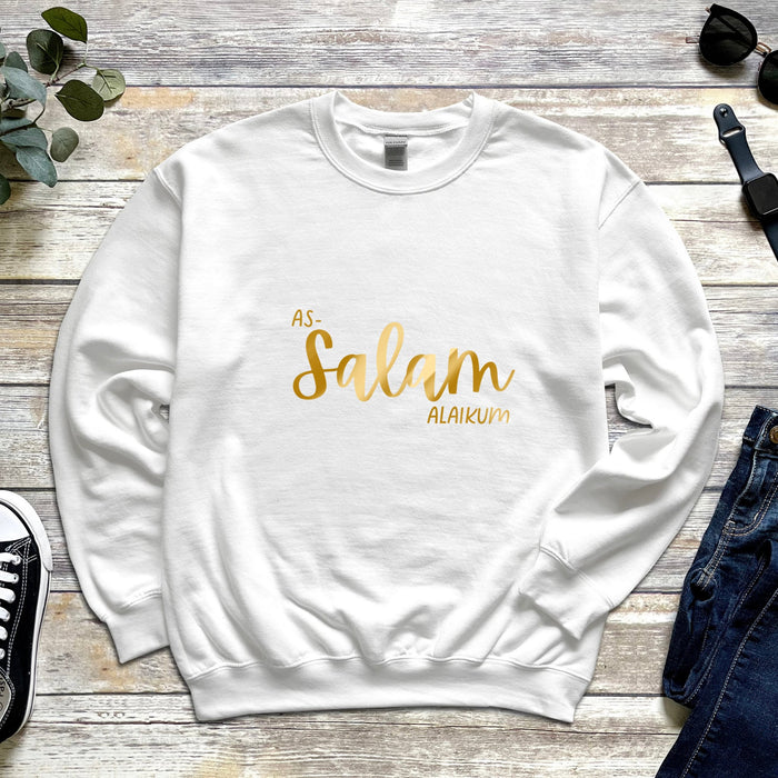 GOLD Assalam Alaikum Sweatshirt