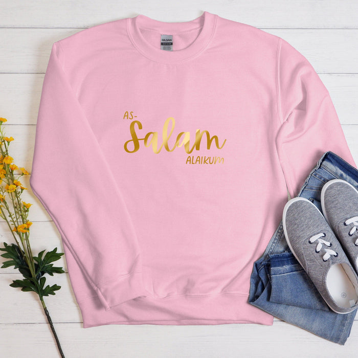 GOLD Assalam Alaikum Sweatshirt