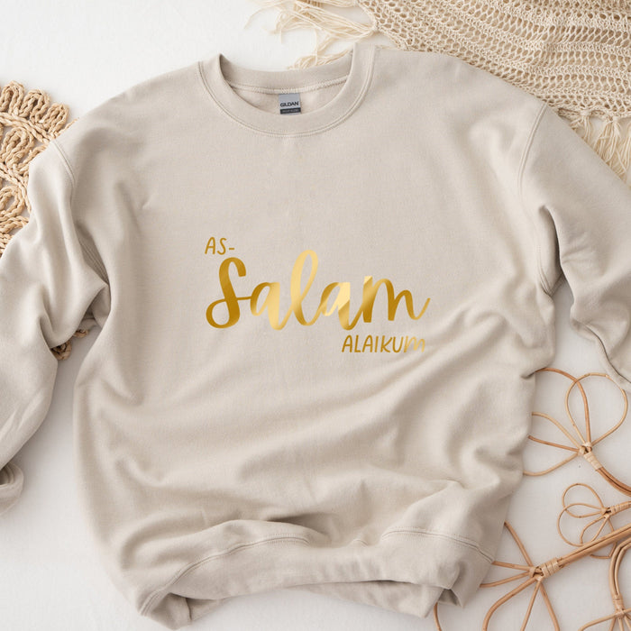 GOLD Assalam Alaikum Sweatshirt