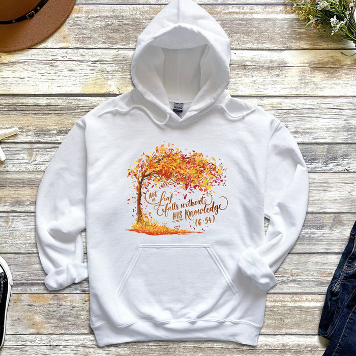 Not a Leaf Falls Without His Knowledge (6:59) Hoodie