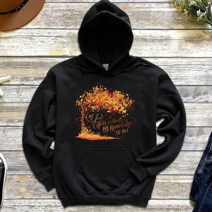 Not a Leaf Falls Without His Knowledge (6:59) Hoodie
