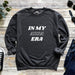 a sweater with the words in my area printed on it