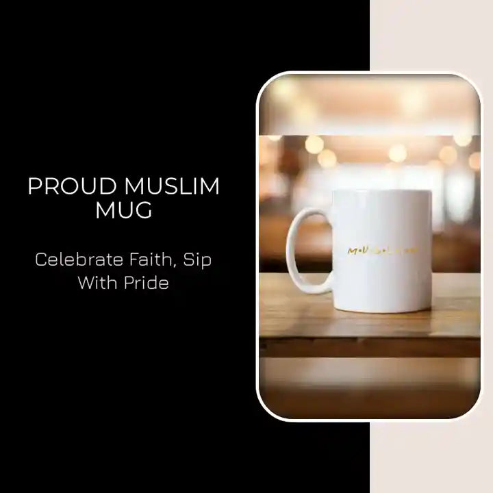 Proud Muslim Mug by@Outfy