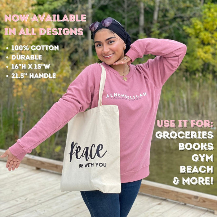 Assalam Alaikum Tote Bag