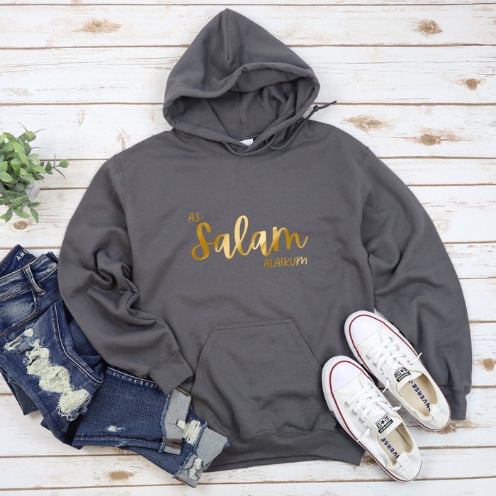 GOLD Assalam Alaikum Hoodie