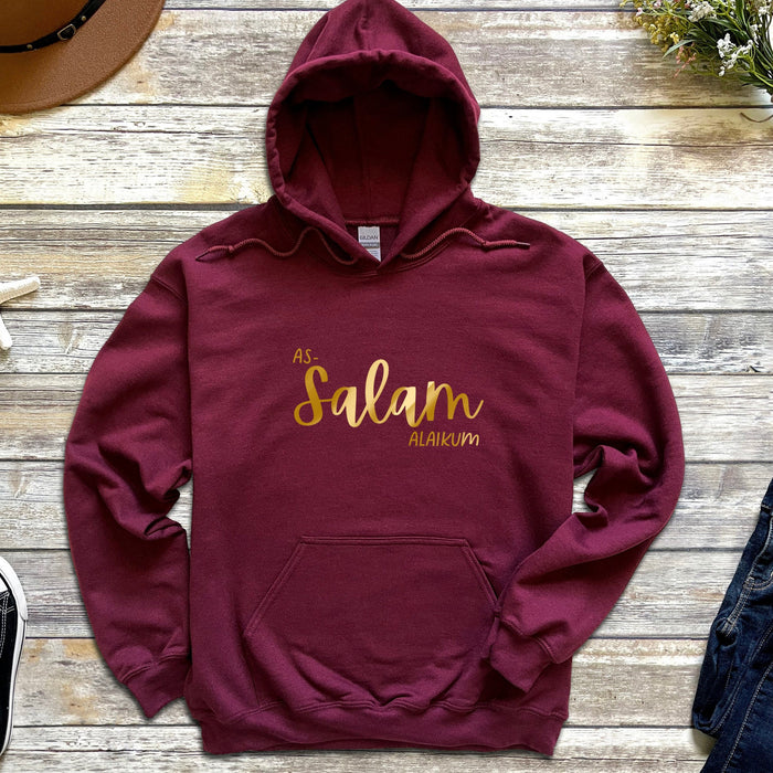 GOLD Assalam Alaikum Hoodie