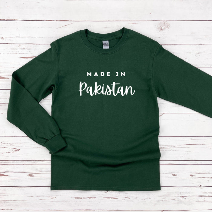 Made in [Custom] Personalized Long Sleeve Shirt