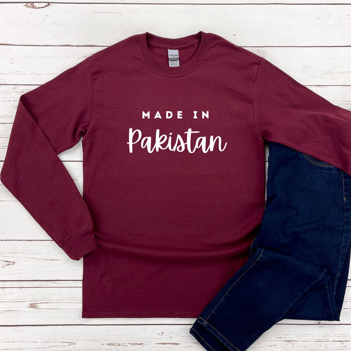 Made in [Custom] Personalized Long Sleeve Shirt